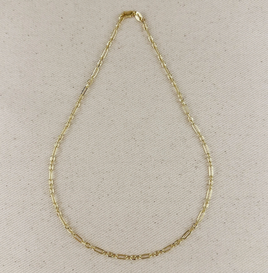 16 Inch Mixed Paperclip Chain