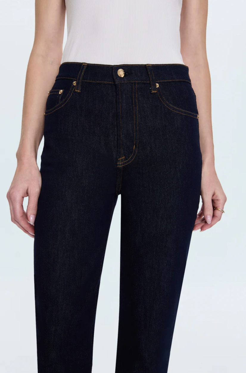 Bri Ankle High Rise Slim Straight