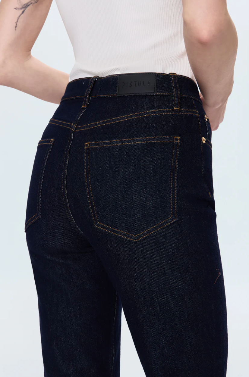 Bri Ankle High Rise Slim Straight