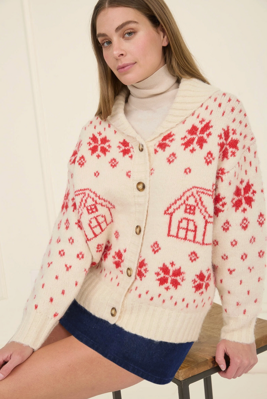 Gingerbread Dreams Cardigan