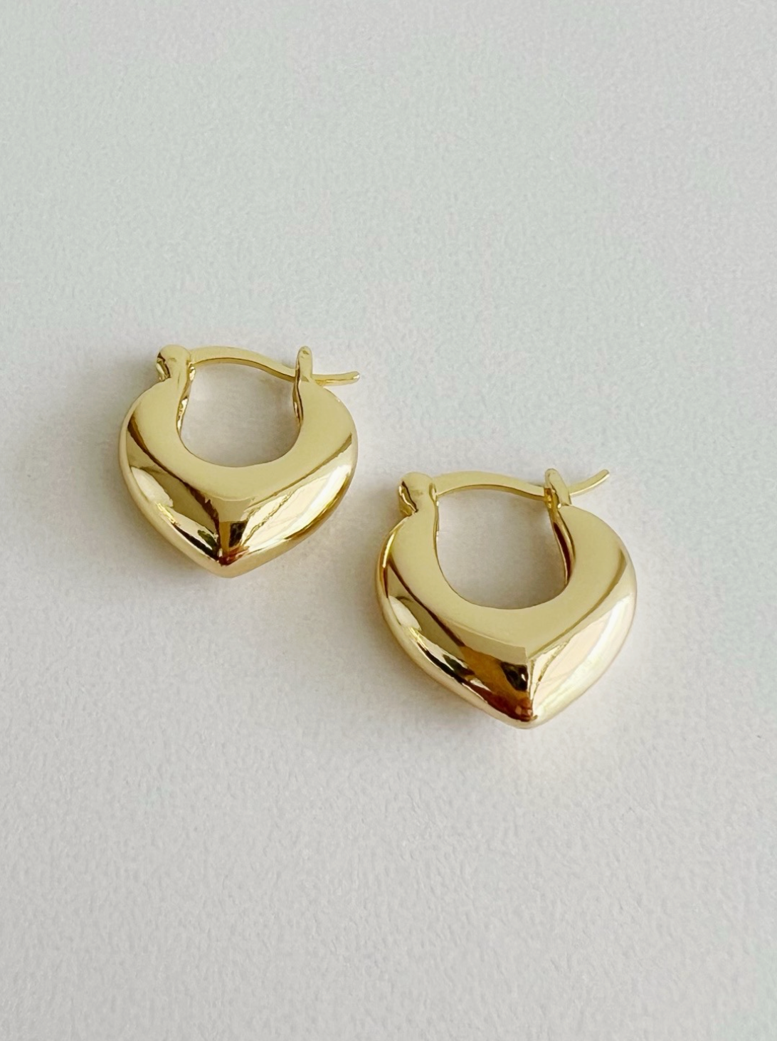 Heartthrob Hoops Earrings Gold Filled