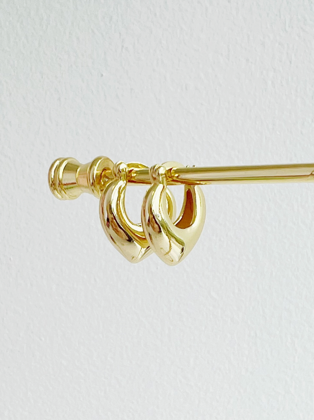 Heartthrob Hoops Earrings Gold Filled