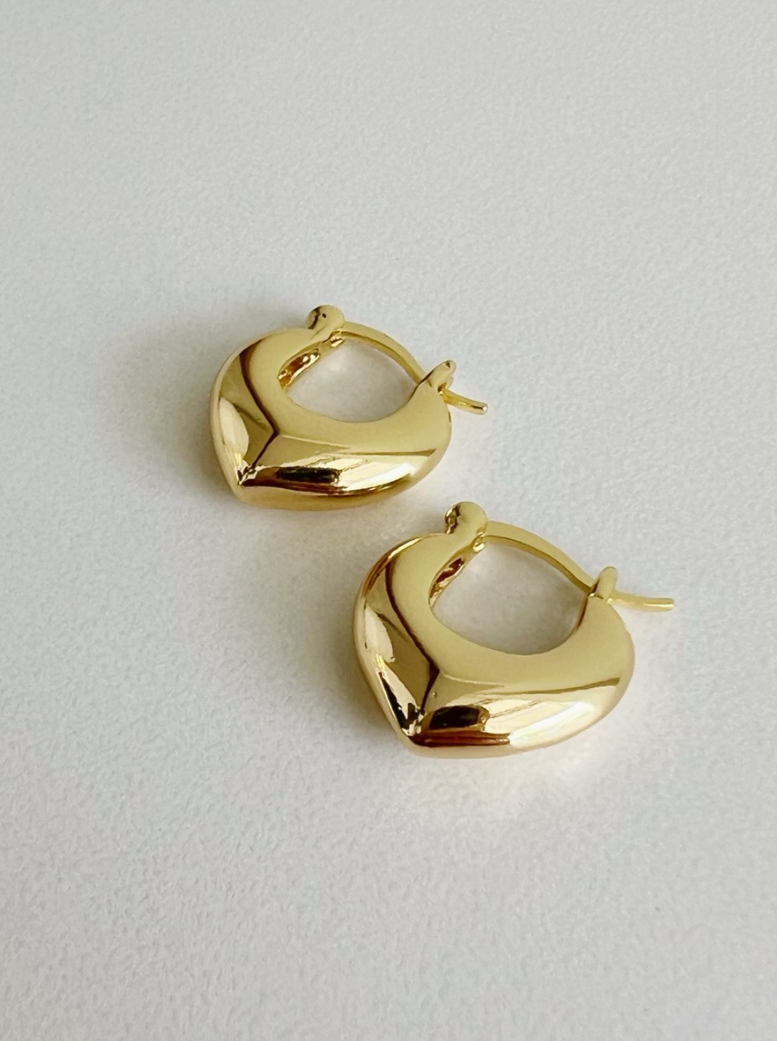 Heartthrob Hoops Earrings Gold Filled
