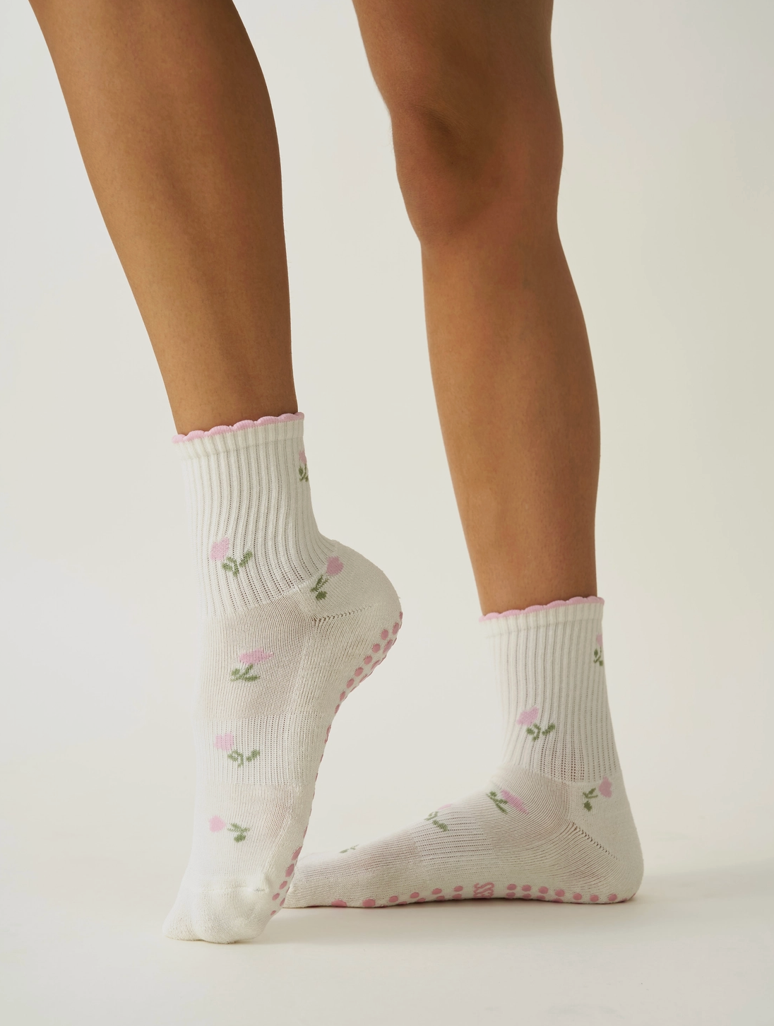 Tulip Petal Grip Sock