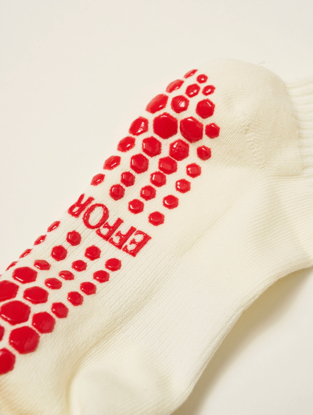 Strawberry Ruffle Grip Sock