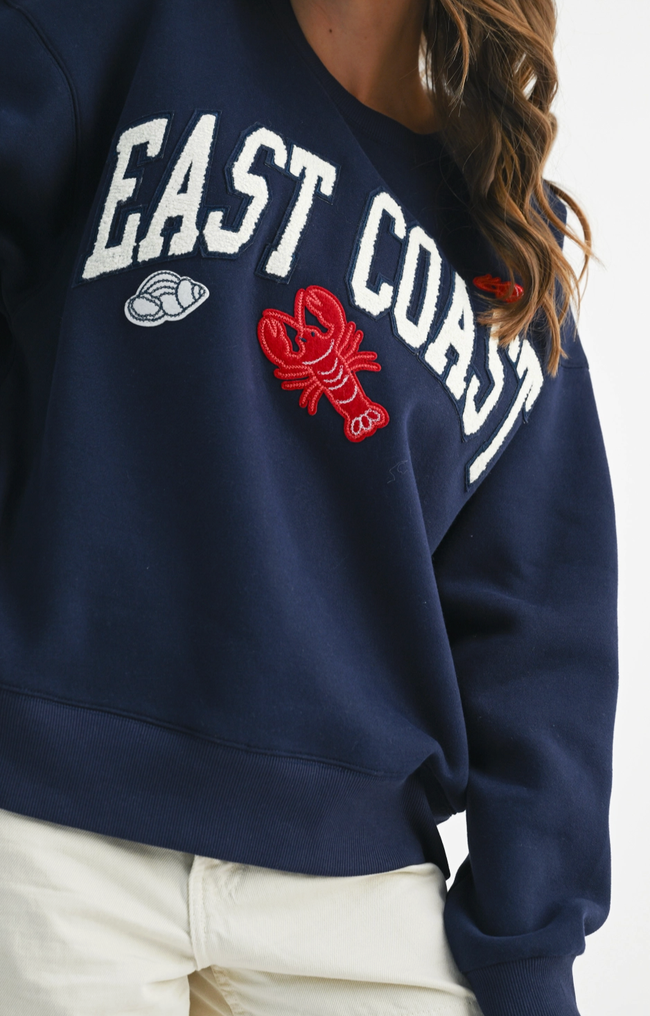 East Coast Graphic Fleece Pullover