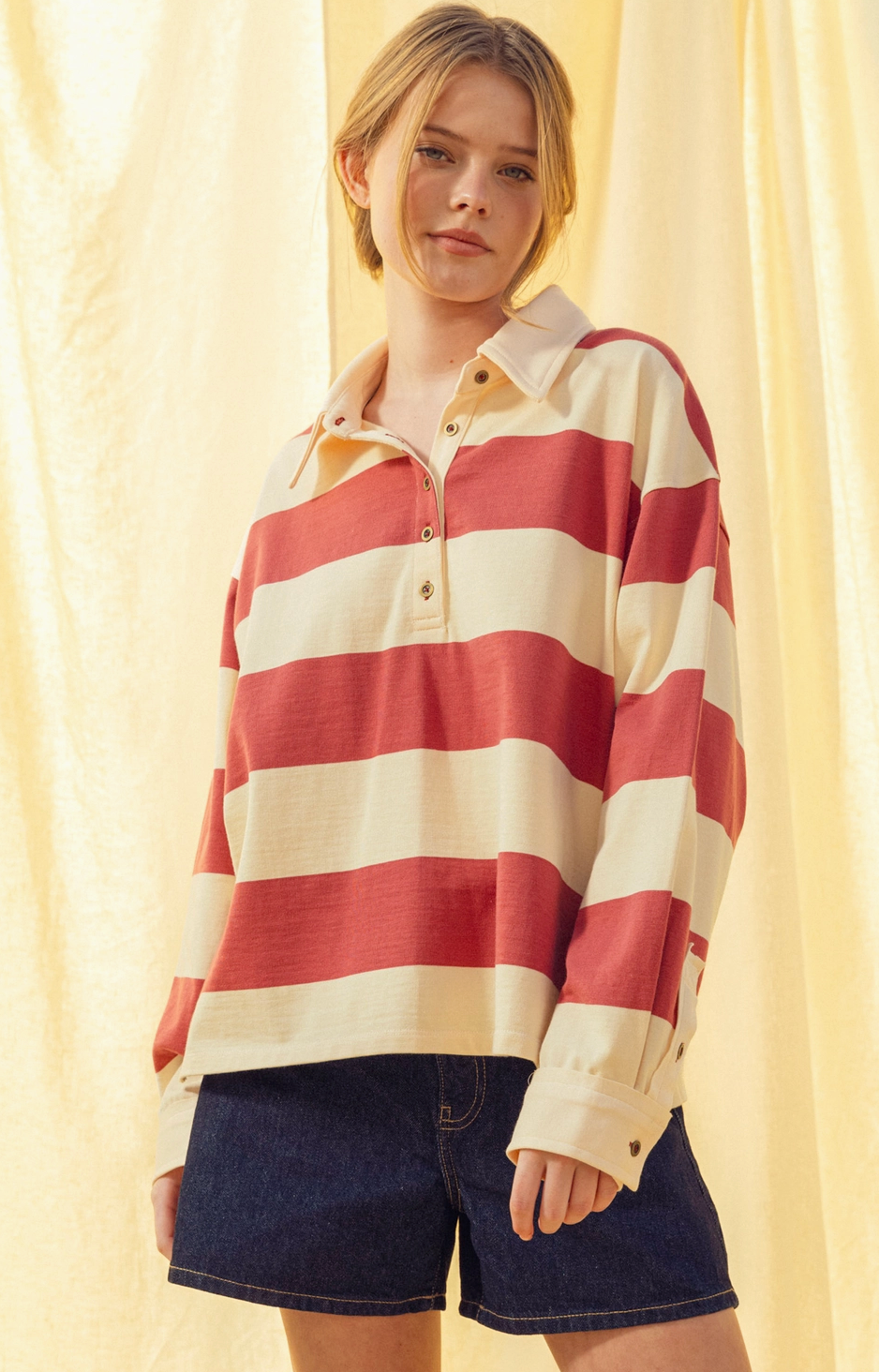 The Camper Top - Rouge