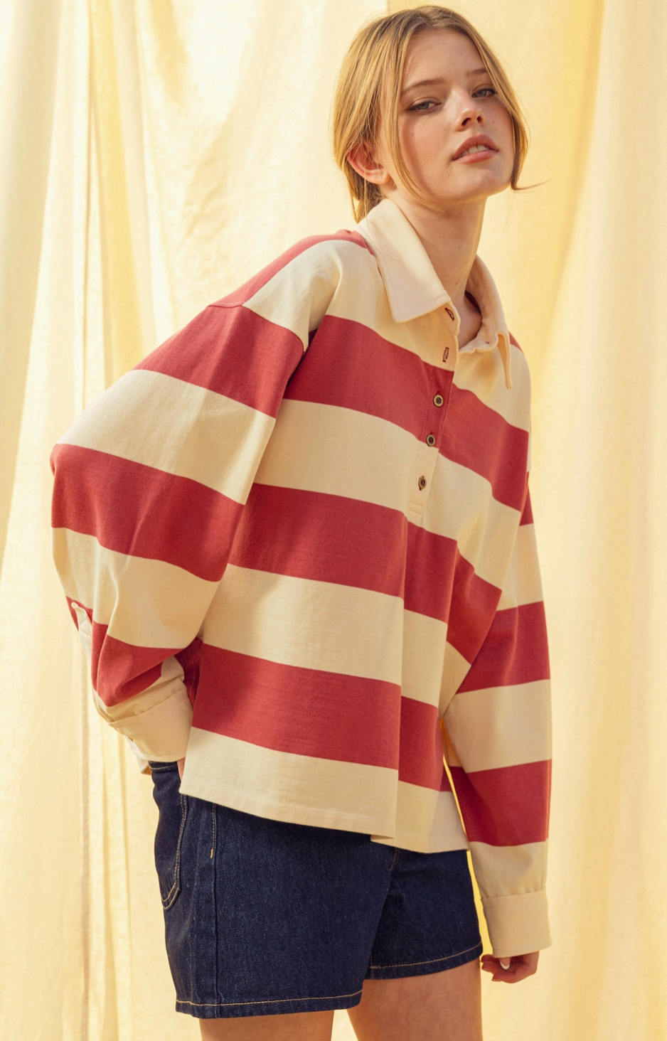 The Camper Top - Rouge