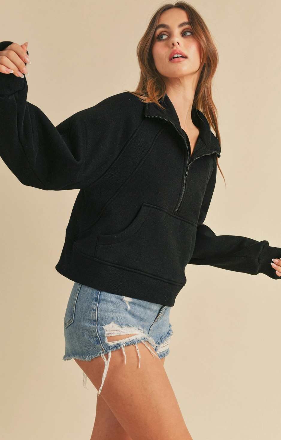Jane Pullover - Black