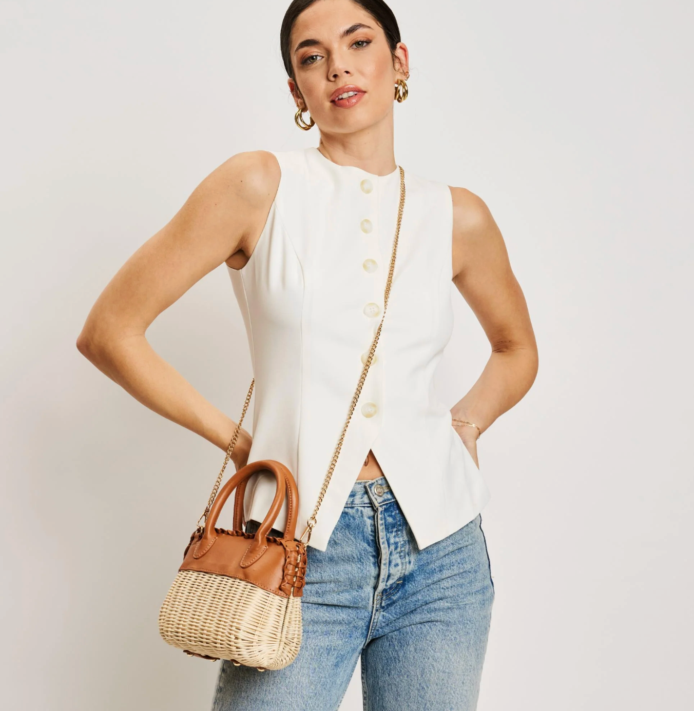 Maya Crossbody - Tan