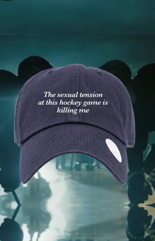 Hockey Game Hat in Royal Blue