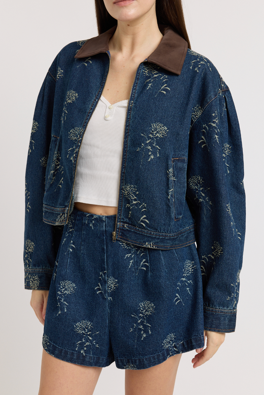 paige cropped jacket