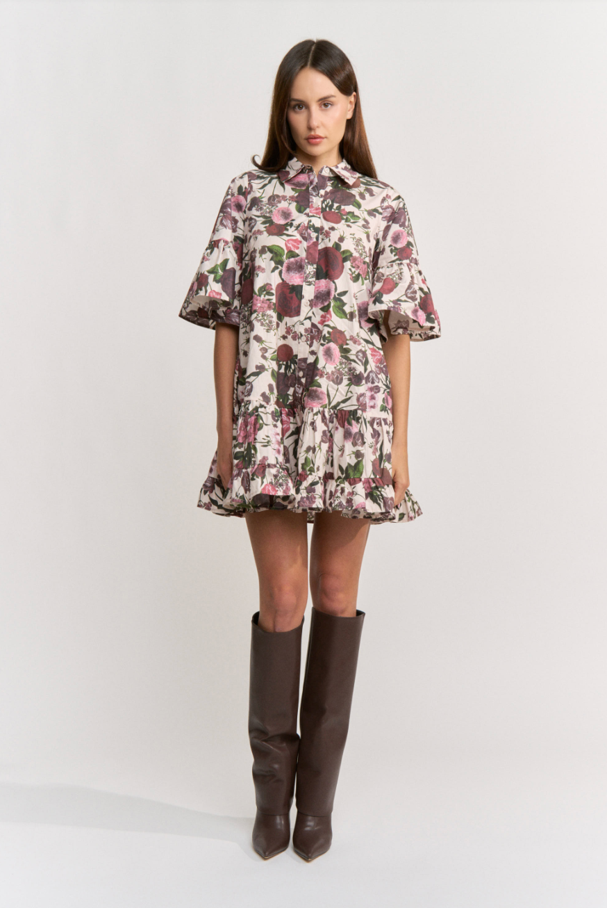 Miranda Mini Shirt Dress