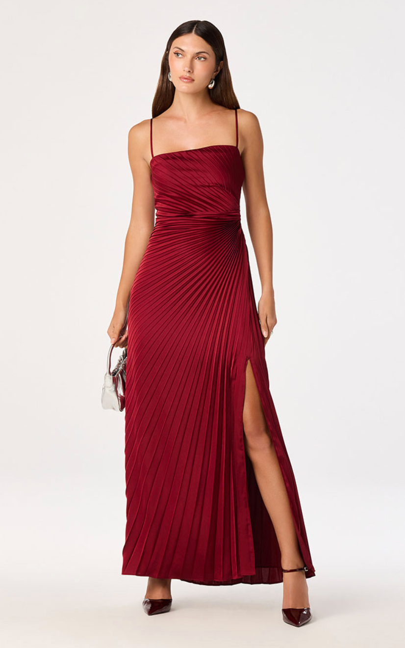 Paulette Satin Slip Dress