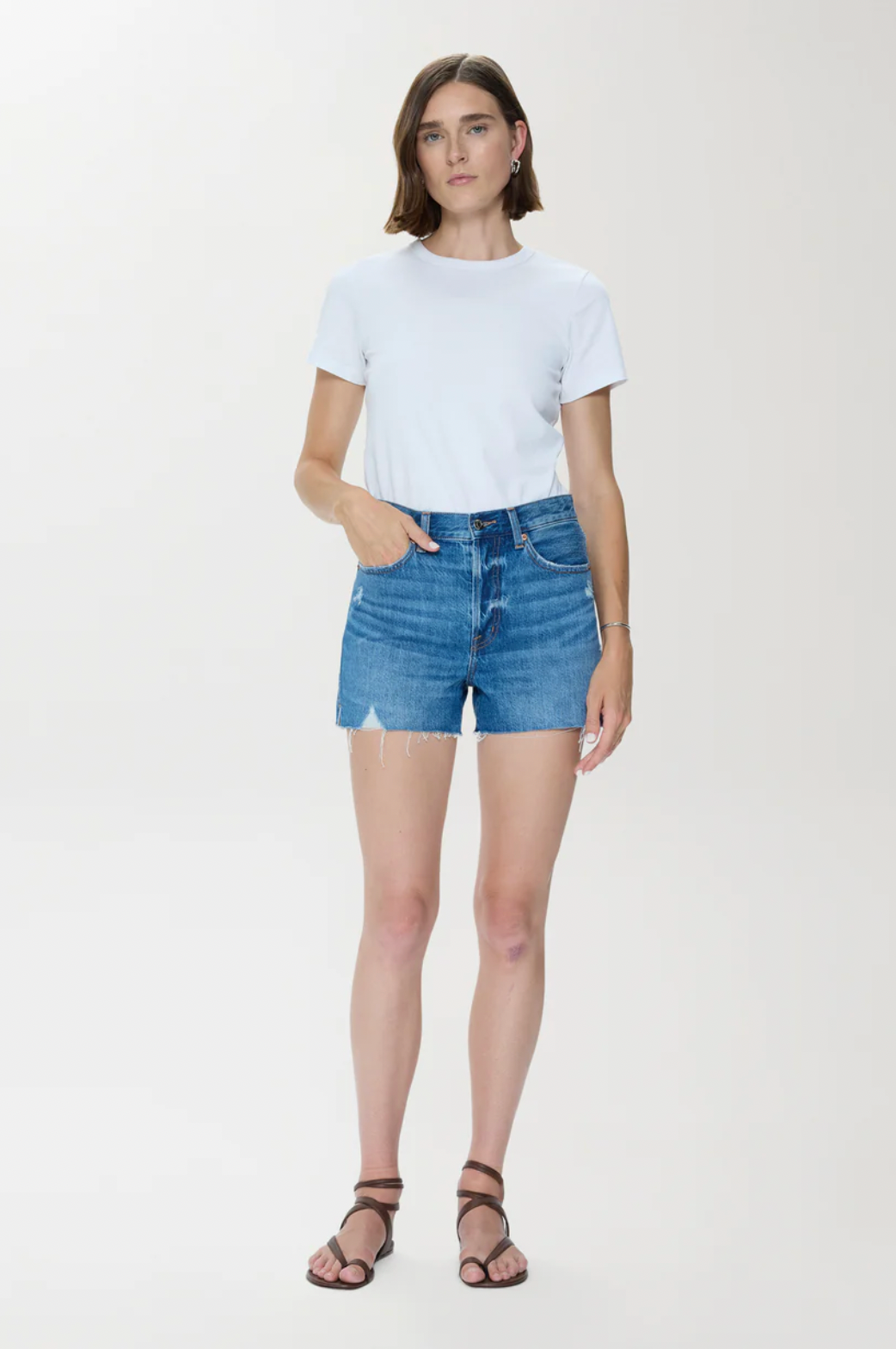 Nova High Rise Cut Off Short - Calling