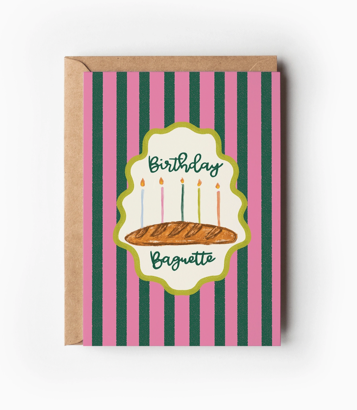 Birthday Baguette Greeting Card