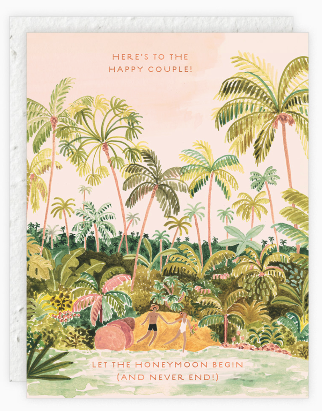 Beach Lovers - Wedding + Engagement Card