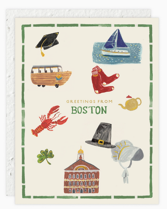 Boston - Just To Say Hi Card