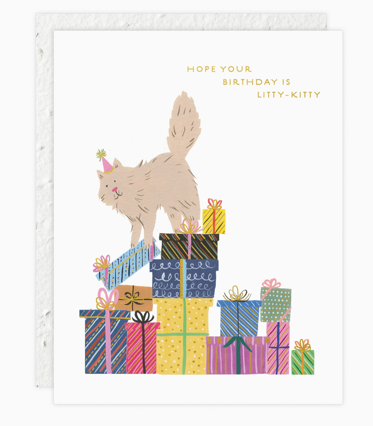 Litty-Kitty - Birthday Card
