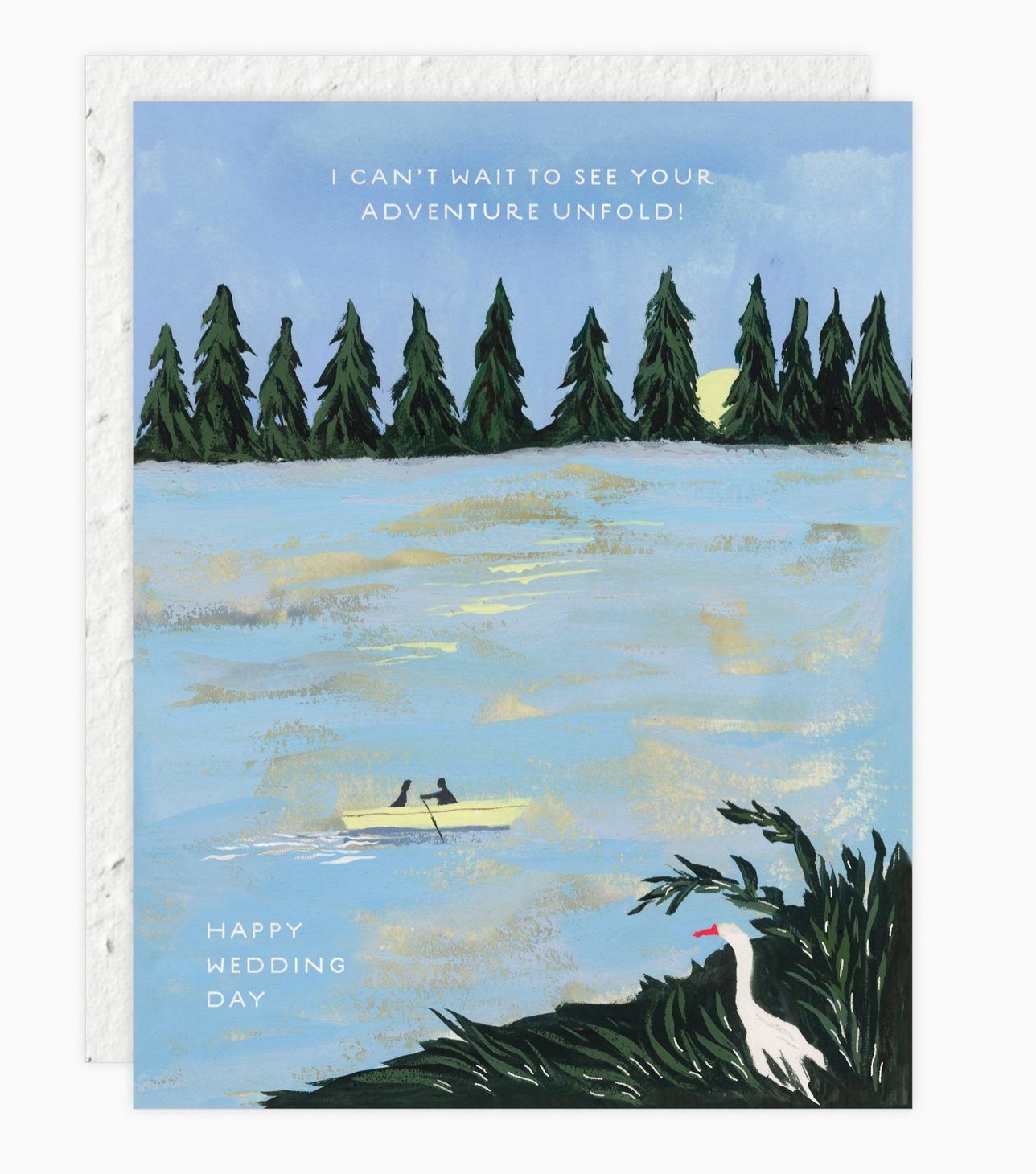The Adventure of Us - Wedding Card