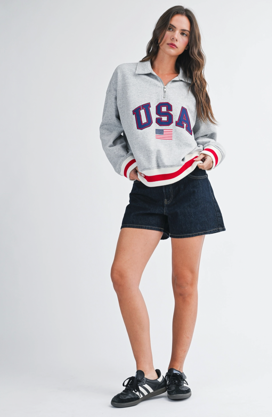 USA Quarter Zip