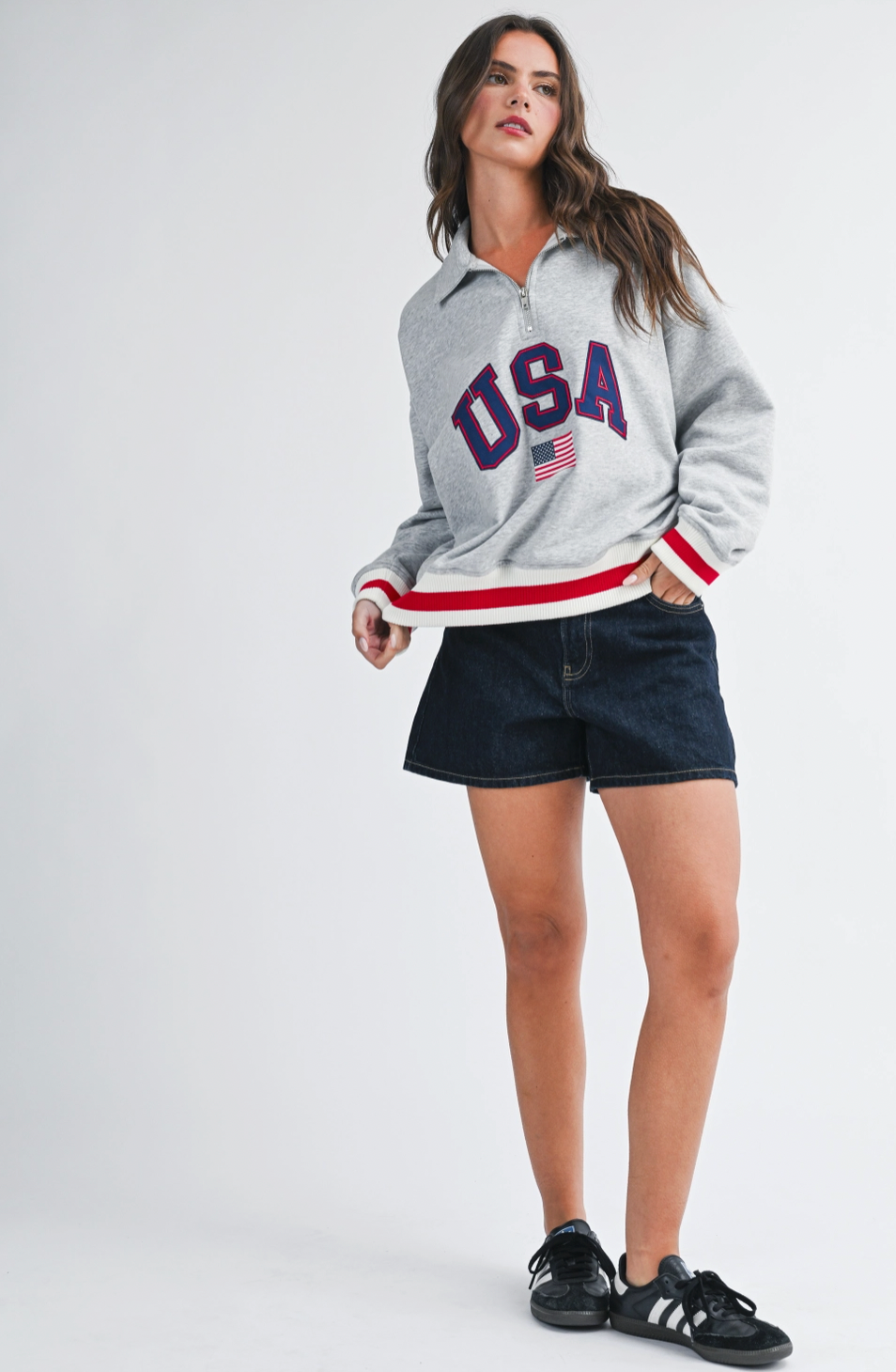USA Quarter Zip