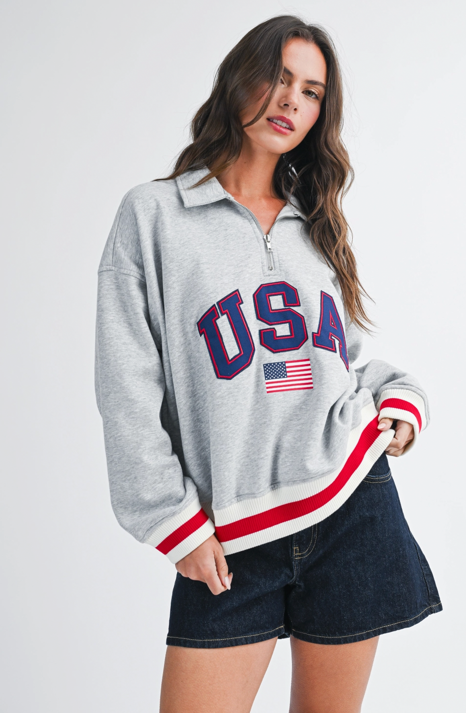 USA Quarter Zip