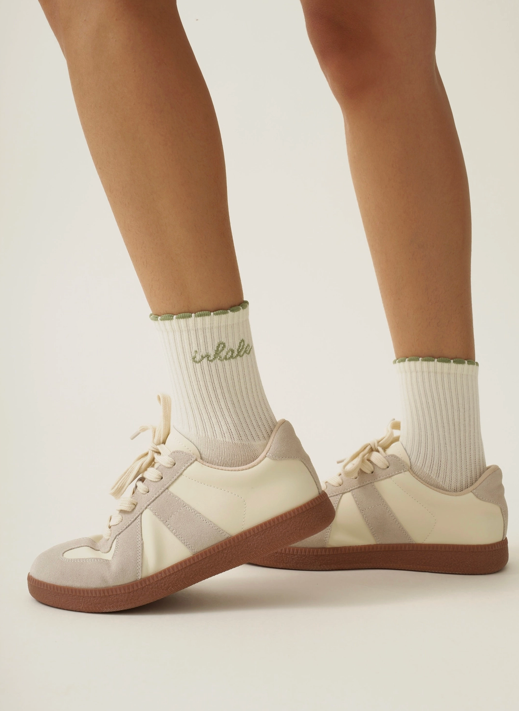 Inhale Exhale Grip Sock