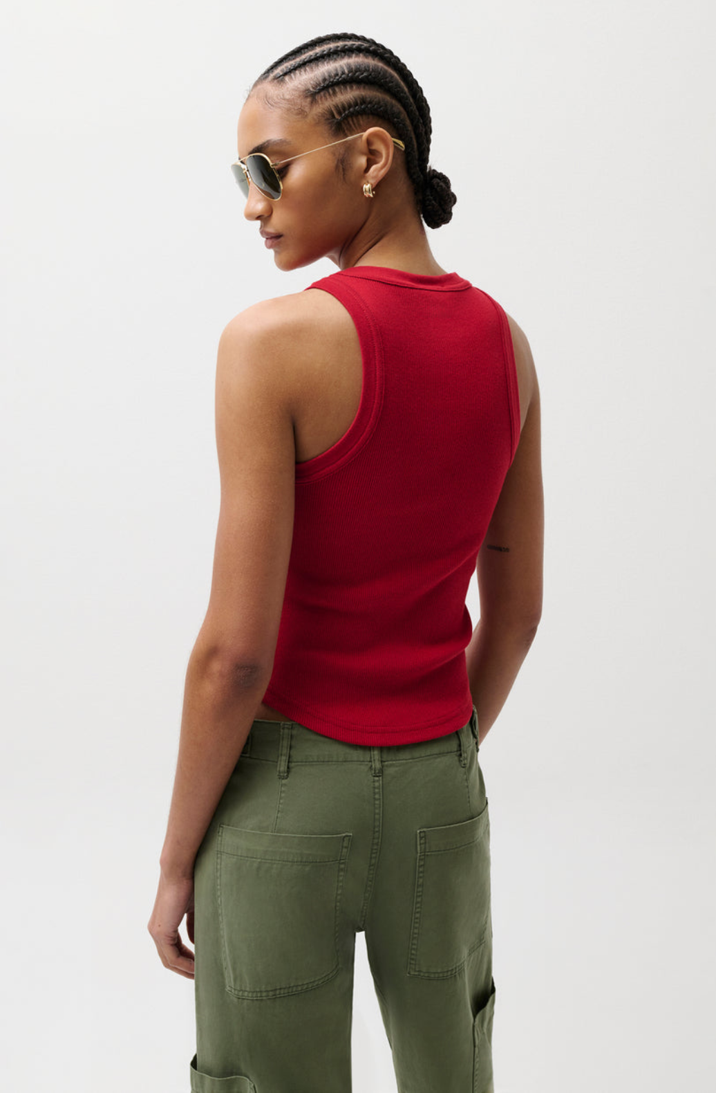 NISSI TANK TOP - RACER RED