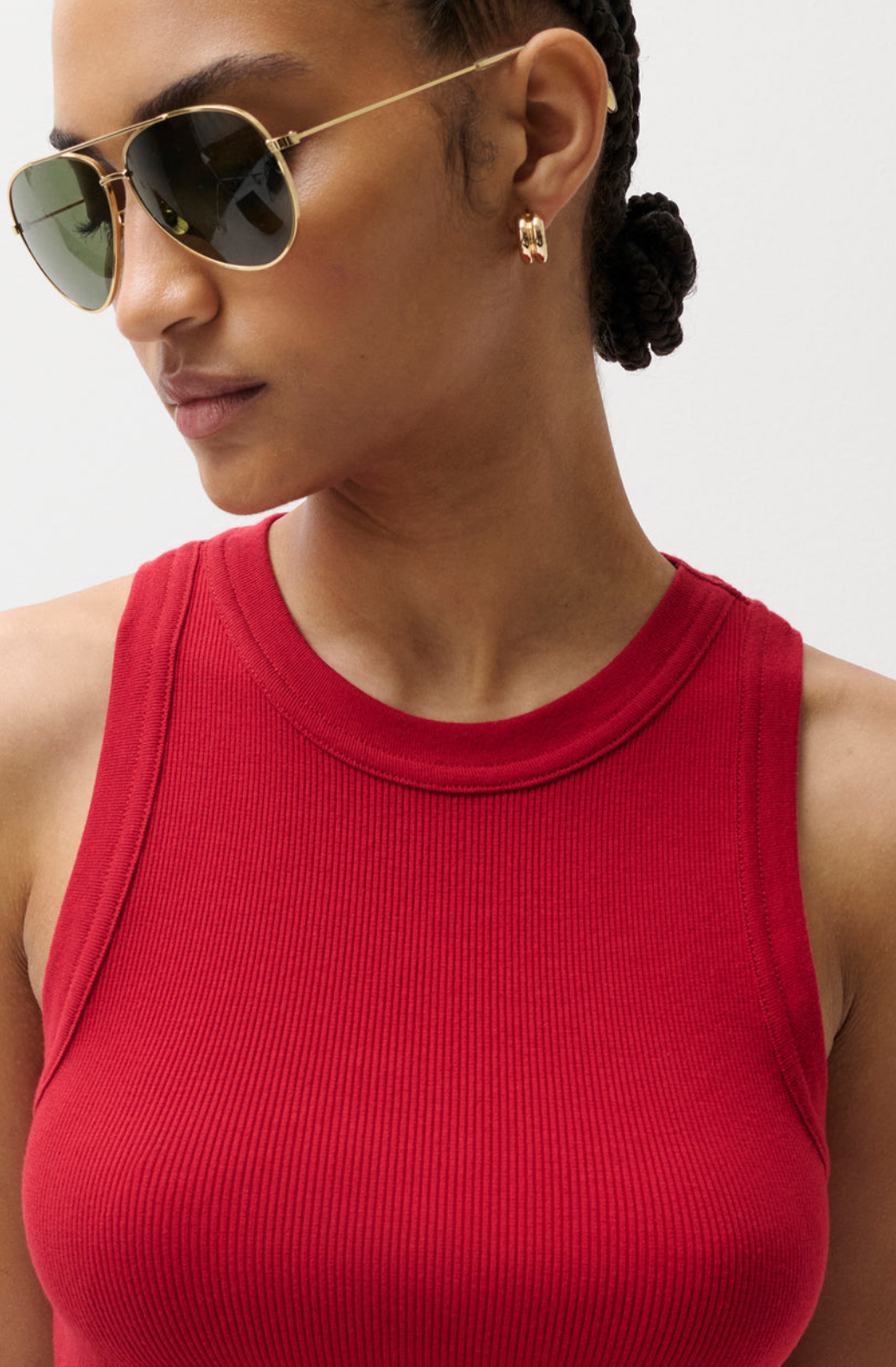 NISSI TANK TOP - RACER RED