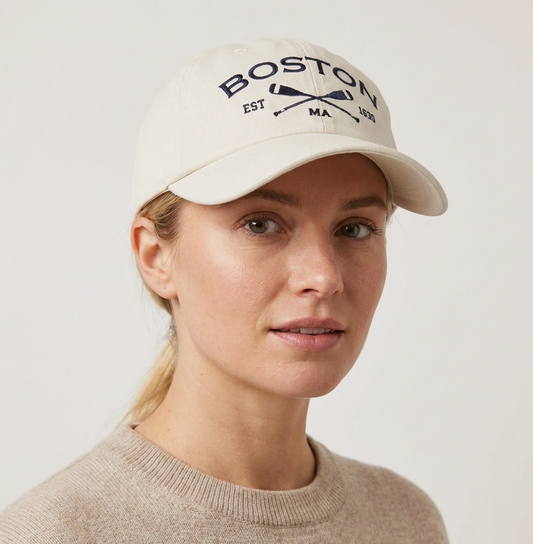 Boston Crossed Oars Baseball Hat