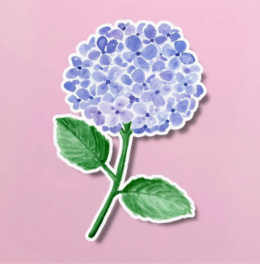 Hydrangea Sticker