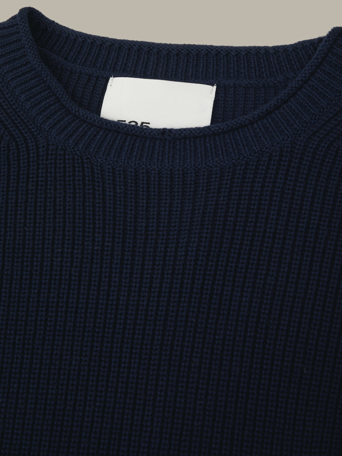 DAPHNE CROPPED PULLOVER - DARK BLUE