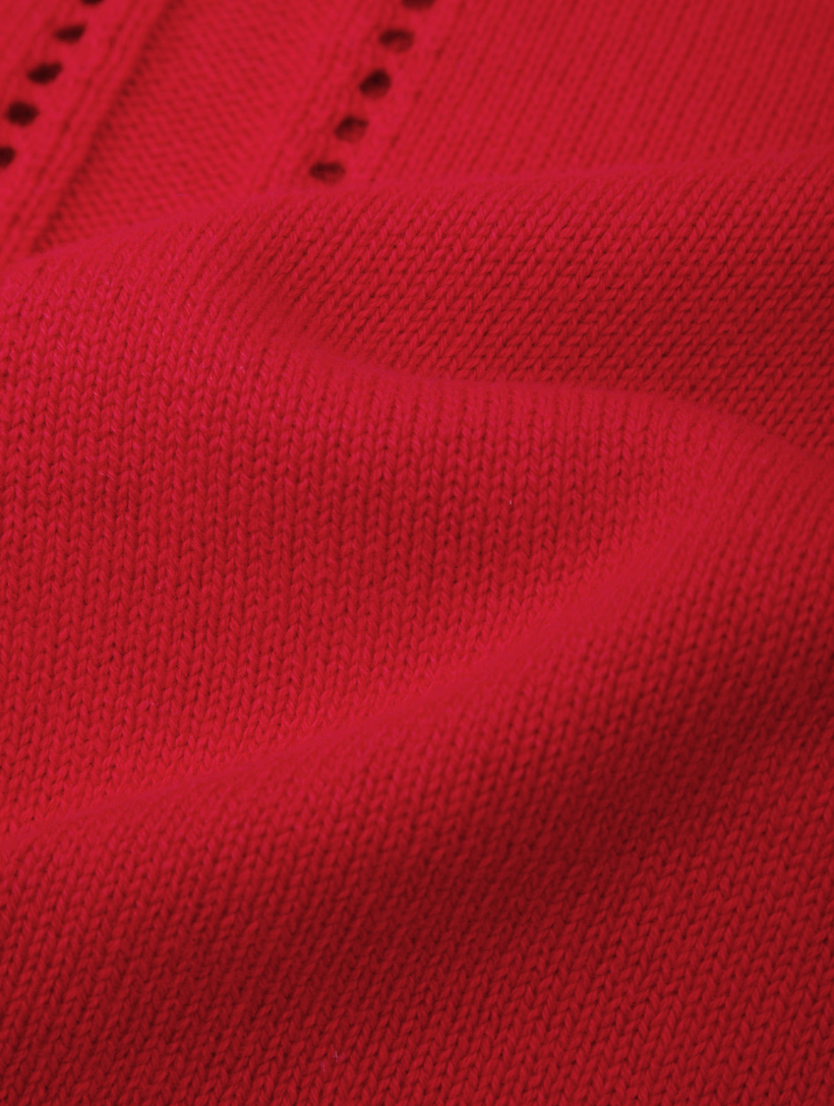 VIRGINIA VNECK PULLOVER WITH POINTELLE DETAILS