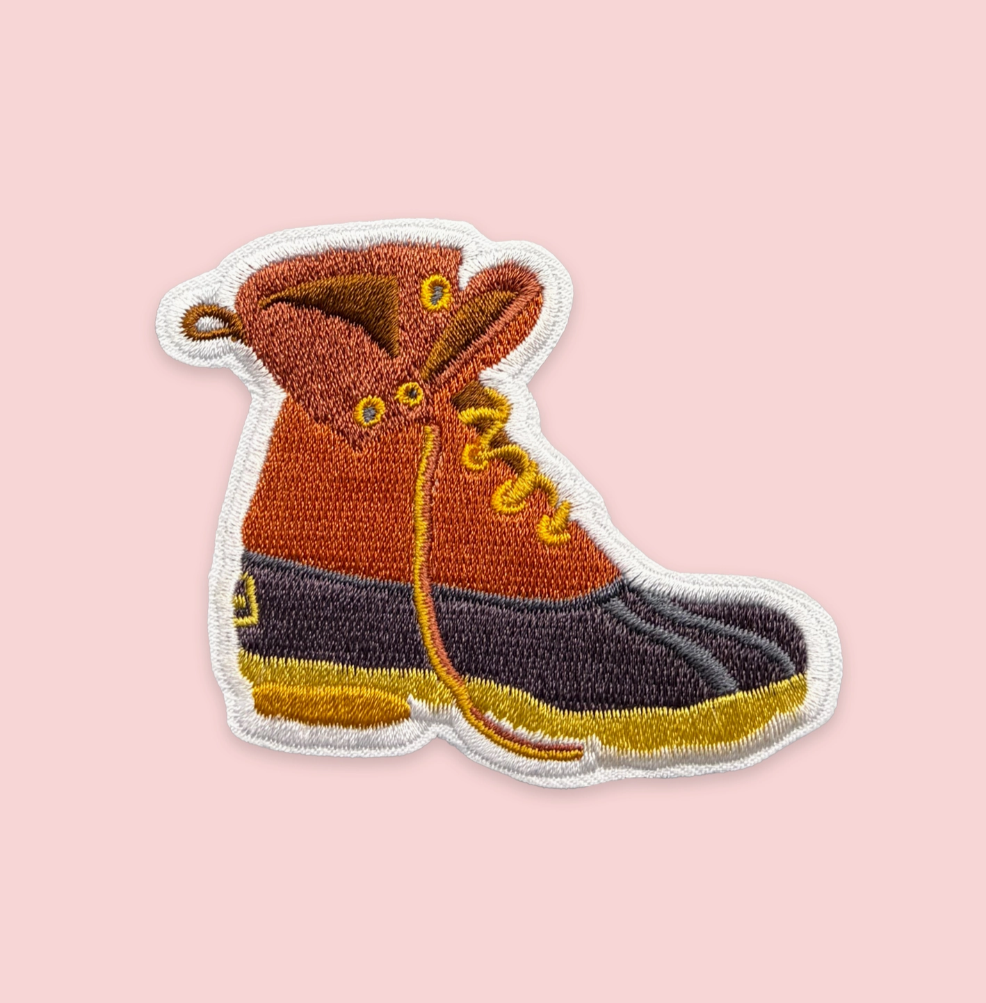 Bean Boot Iron-On Patch