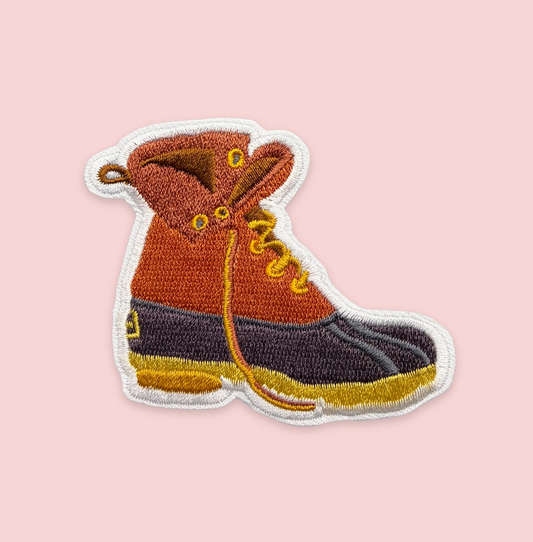 Bean Boot Iron-On Patch