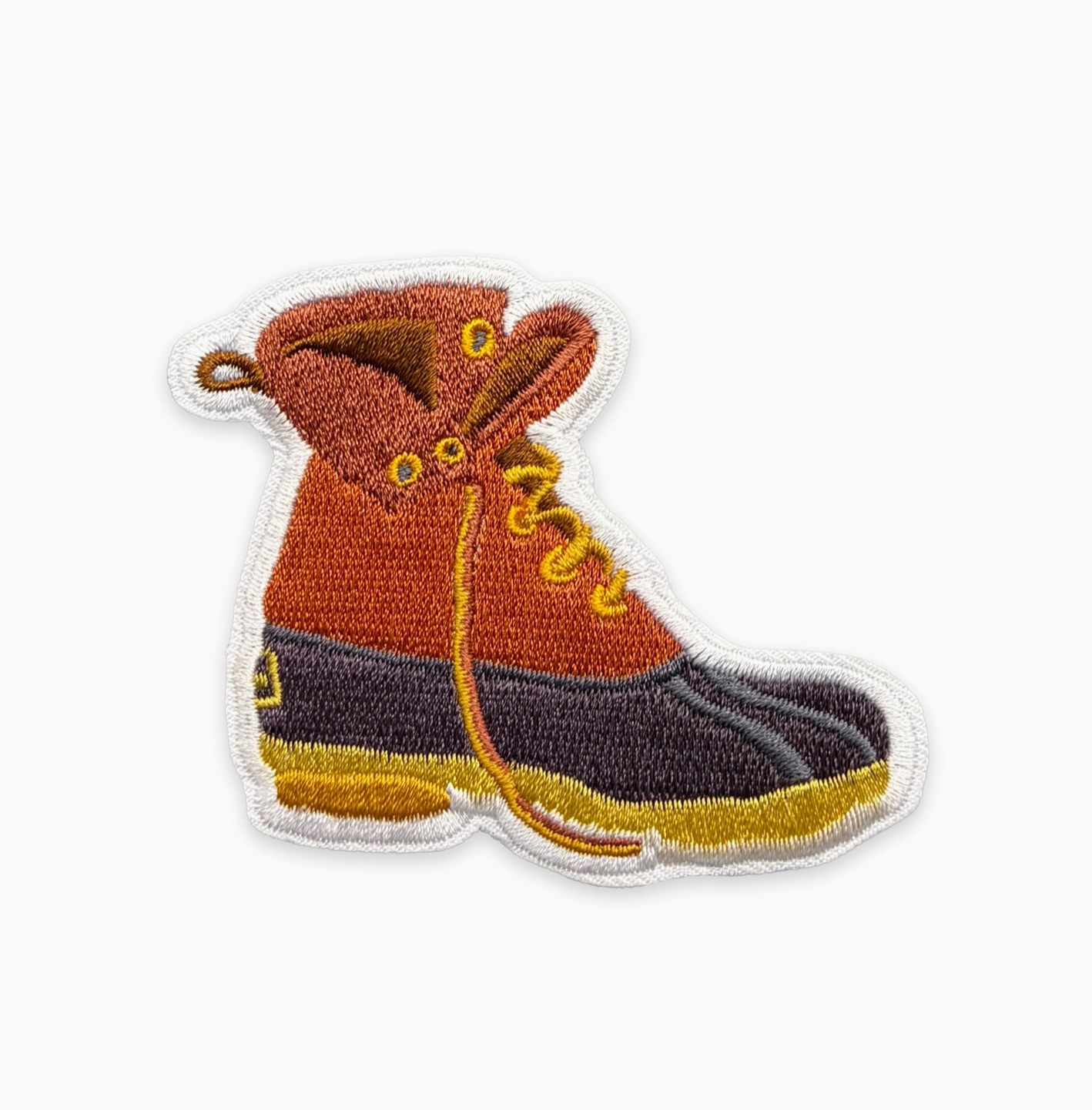 Bean Boot Iron-On Patch