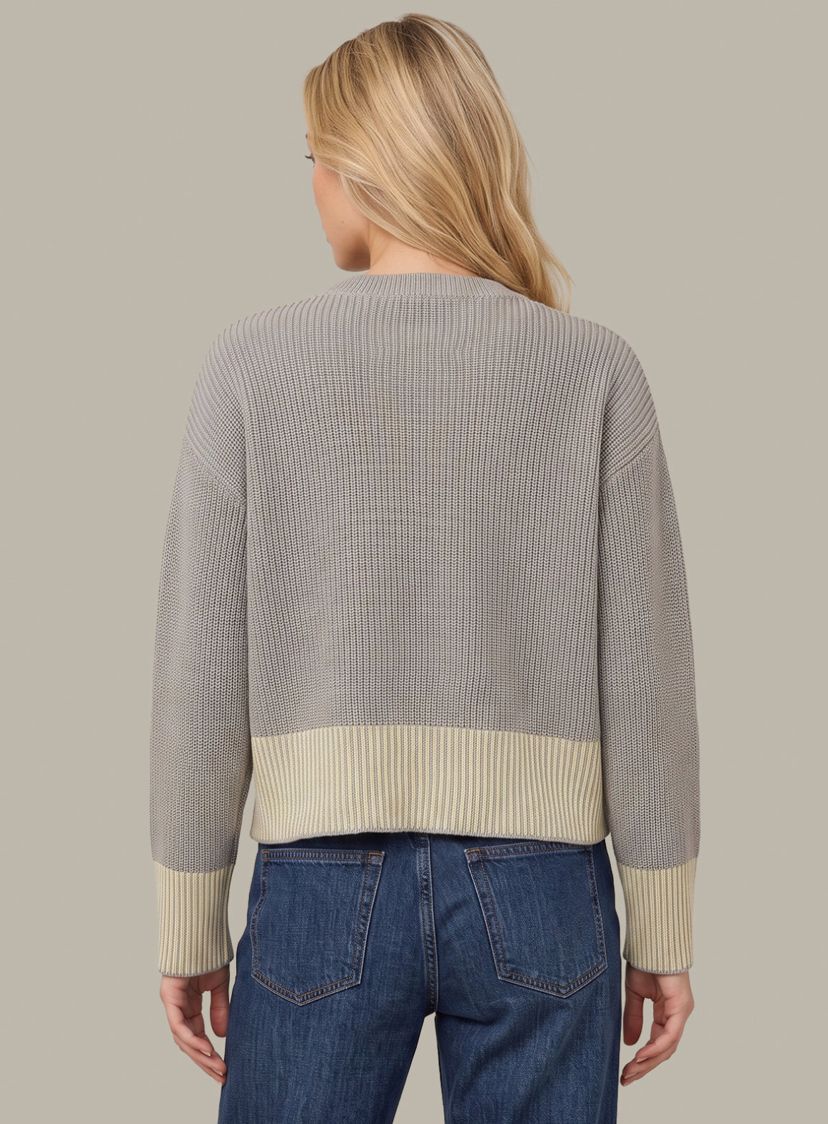 SIENNA STRIPE RIB PULLOVER