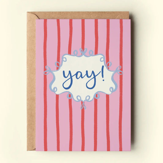 Yay! Celebration/Congratulations Card