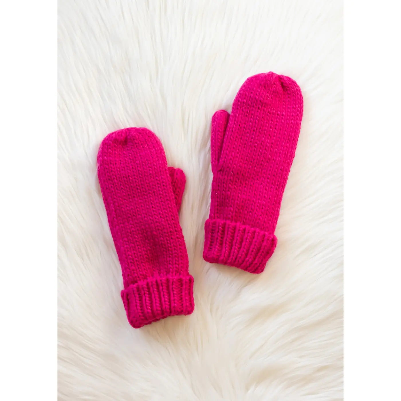 Hit The Slopes Mittens - Pink