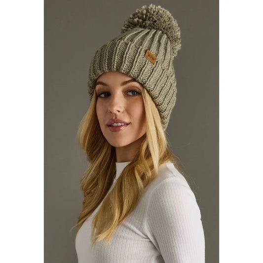 Gracie Sage Pom Hat